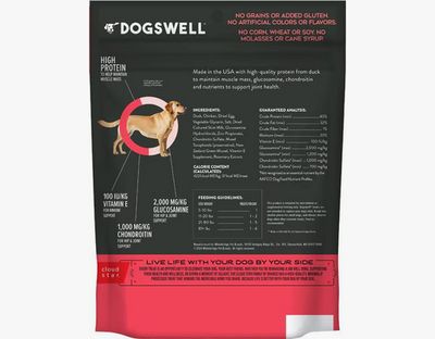DOGSWELL DOG 10OZ HIP &amp; JOINT DUCK SOFT STRIPS