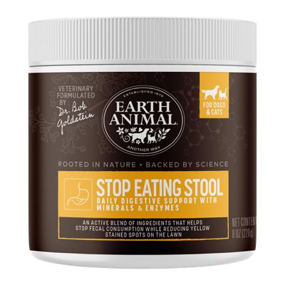 EARTH ANIMAL - STOP EATING STOOL 8OZ