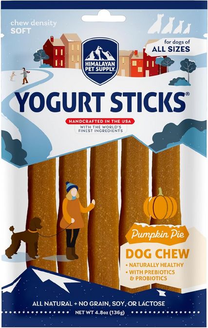 HIMALAYAN - YOGURT SITKS 4 PACK - PUMPKIN