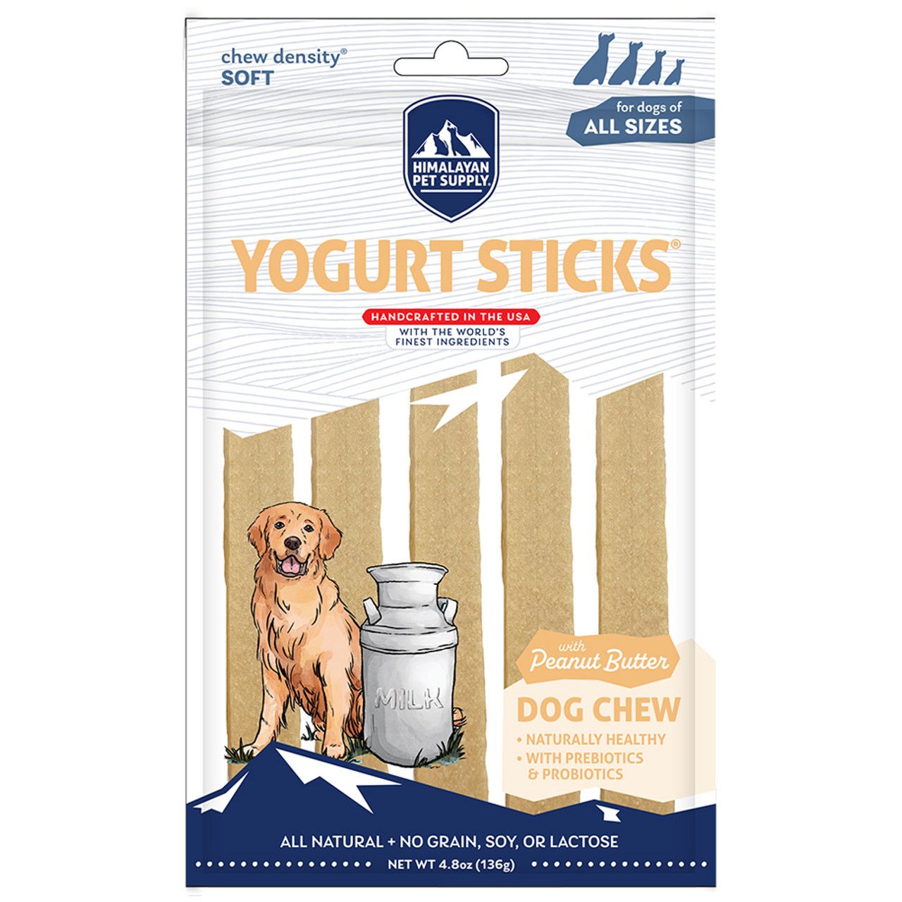 HIMALAYAN - YOGURT STIKS 4 PACK - PEANUT BUTTER