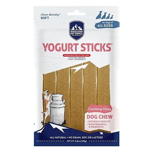 HIMALAYAN - YOGURT STIKS 4 PACK - CRANBERRY HONEY