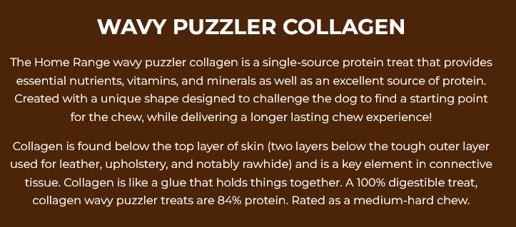 HOME RANGE 10" COLLAGEN PUZZLER