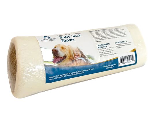 HOME RANGE SMALL BULLY STICK STUFFED BONE