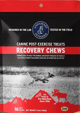 ANNAMAET DOG 16CT POST EXERCISE RECOVERY CHEWS