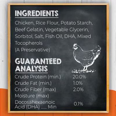 CANINE NATURALS 10 PACK PUPPY CHICKEN STICKS