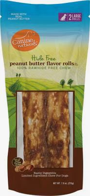 CANINE NATURALS 2 PACK PEANUT BUTTER EXTRA LARGE ROLLS