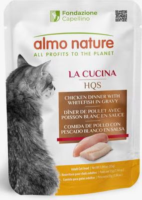 ALMO CAT 1.94OZ LA CUCINA POUCH - CHICKEN DINNER W/ WHITEFISH