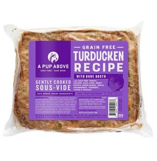 A PUP ABOVE GENTLY COOKED 1LB SINGLES - TURDUCKEN