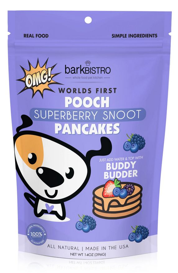 BARK BISTRO 14OZ SUPERBERRY SNOOT PANCAKE MIX