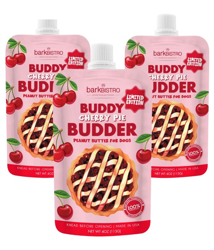 BARK BISTRO 4OZ PB CHERRY PIE