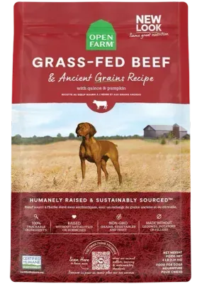 OPEN FARM DOG 4# ANCIENT GRAINS BEEF