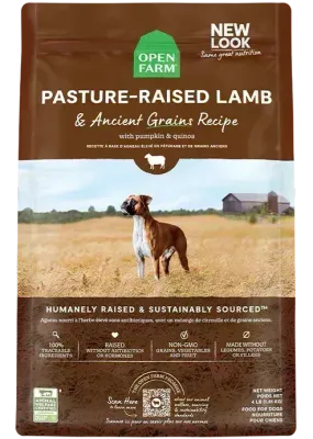 OPEN FARM DOG 4# ANCIENT GRAIN LAMB