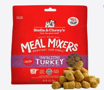 STELLA &amp; CHEWY'S DOG 8OZ MEAL MIXERS TURKEY