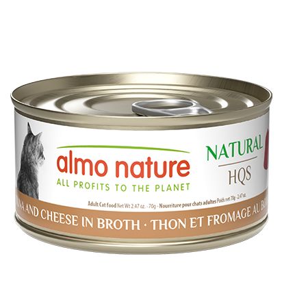 ALMO CAT 2.47OZ NATURAL CAN - TUNA &amp; CHEESE