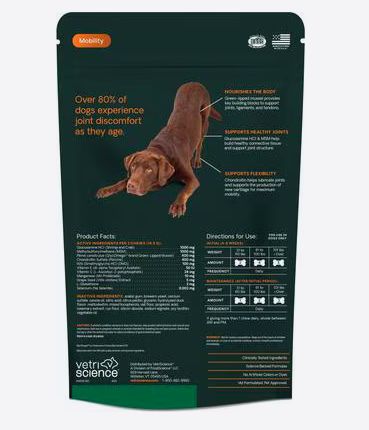 VETRISCIENCE GLYCOFLEX PLUS FOR DOGS DUCK 60CT