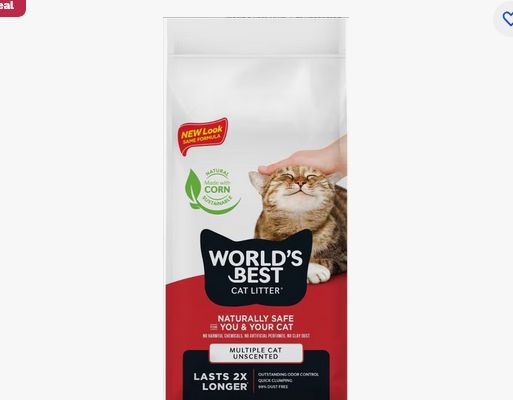 WORLDS BEST 28# MULTI CAT RED LITTER