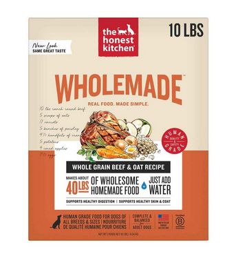 HONEST KITCHEN 10# WHOLE GRAIN BEEF