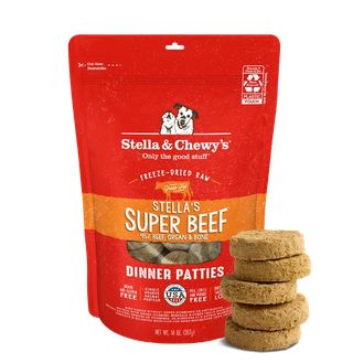 STELLA &amp; CHEWY'S DOG 14OZ DINNER PATTIES BEEF