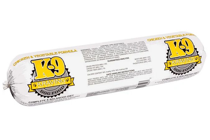 K9 KRAVINGS 5# ROLL CHICKEN