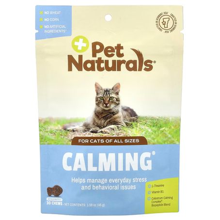 PET NATURALS 1.59OZ CALMING CAT TREAT