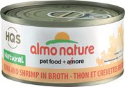 ALMO CAT 2.47OZ NATURAL CAN - TUNA &amp; SHRIMP IN BROTH