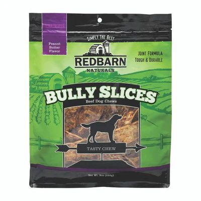 RED BARN BULLY SLICES 9OZ PEANUT BUTTER