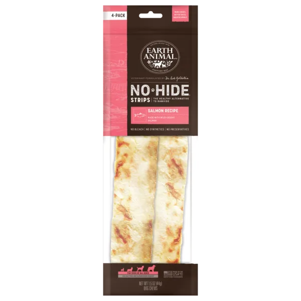 EARTH ANIMAL 4" NO HIDE - SALMON