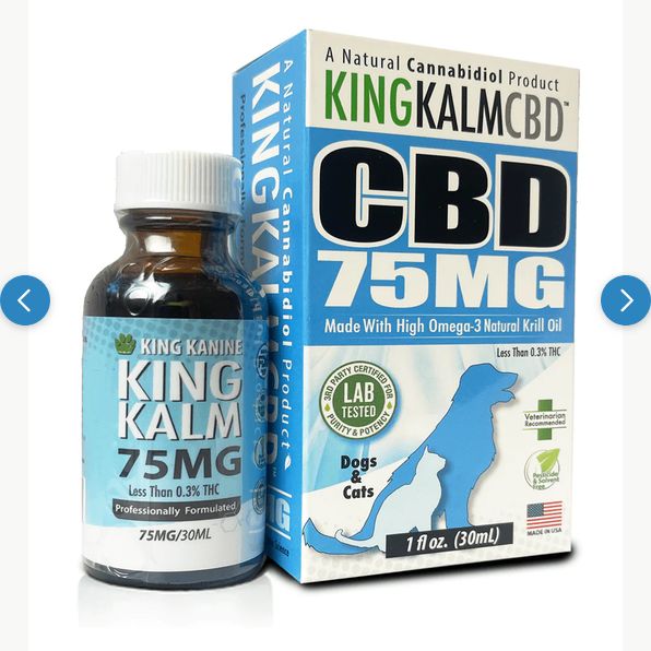 KING KALM 75MG CBD 30ML
