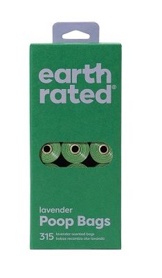 EARTH RATED 315CT POOP BAGS LAVENDER