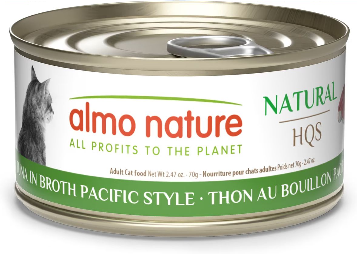 ALMO CAT 2.47OZ NATURAL CAN - TUNA IN BROTH PACIFIC