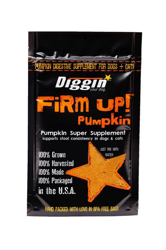 DIGGIN YOUR DOG FIRM UP PUMPKIN 16OZ