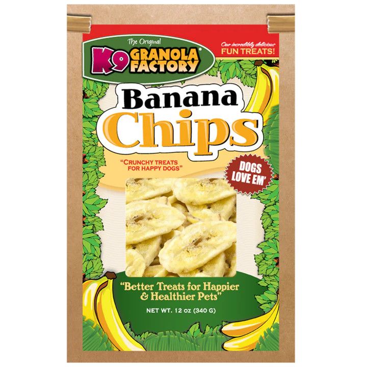 K9 GRANOLA FACTORY 12OZ BANANA CHIPS