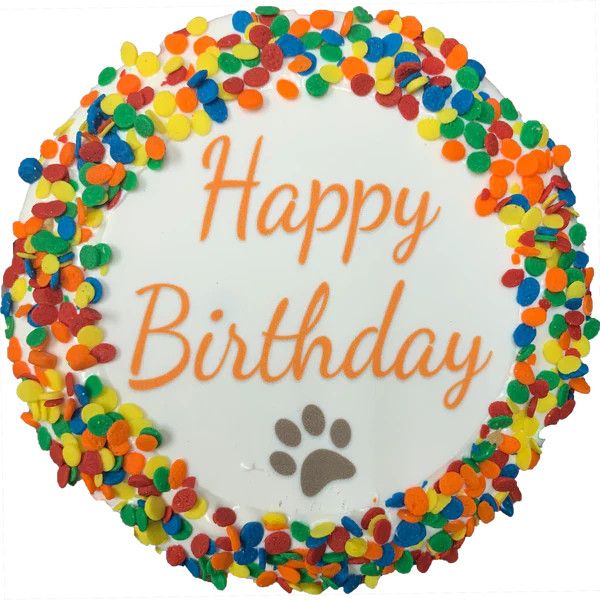 K9 GRANOLA FACTORY HAPPY BIRTHDAY CAKE