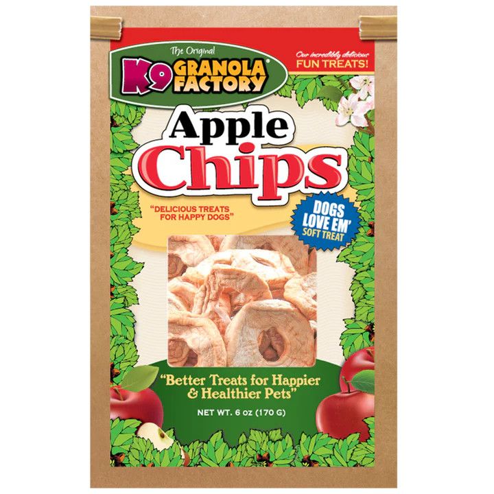 K9 GRANOLA FACTORY 6OZ APPLE SLICES