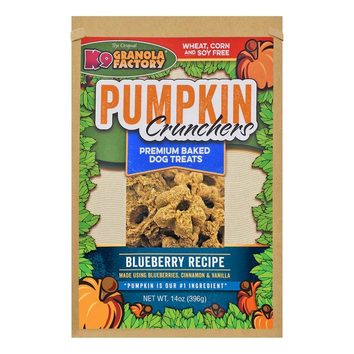 K9 GRANOLA FACTORY BLUEBERRY PUMPKIN CRUNCHERS 14OZ