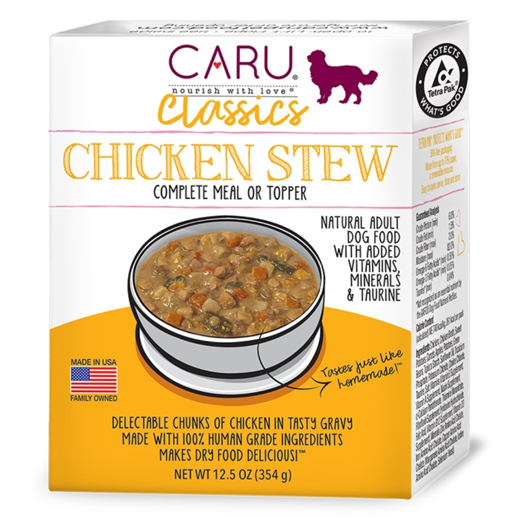 CARU 12.5OZ DOG REAL STEW-CHICKEN