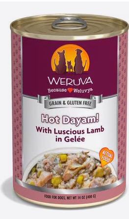 WERUVA DOG 14OZ CAN HOT DAYUM