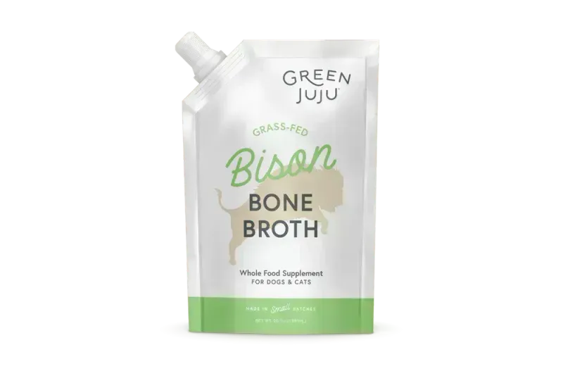 GREEN JUJU 20OZ BNE BROTH BISON