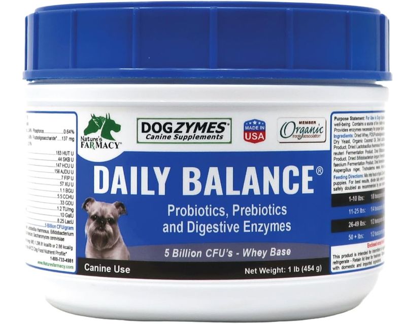 NATURE'S FARMACY DOGZYMES - PROBIOTIC DAILY PROBIOTIC 1#