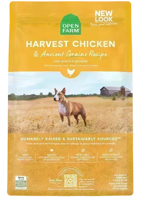 OPEN FARM DOG  4# ANCIENT GRAIN CHICKEN