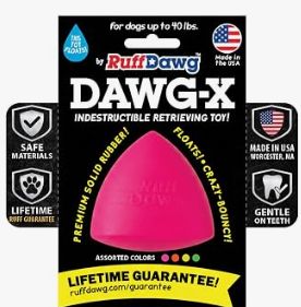 RUFF DAWG DAWG-X MED DOG TOY