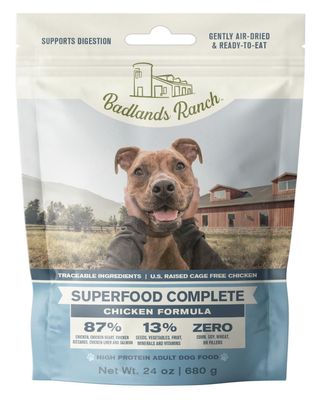 BADLANDS RANCH DOG 11.5OZ SUPERFOOD COMPLETE CHICKEN