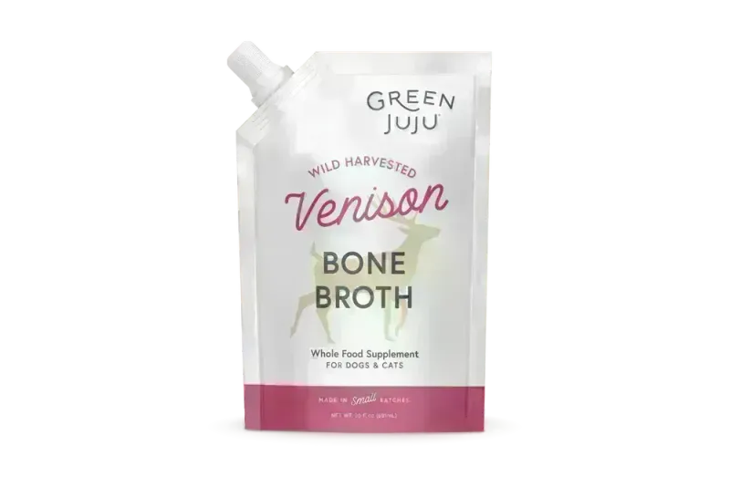 GREEN JUJU 20OZ VENISON BNE BROTH