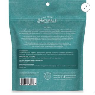 DOG TREAT NATURALS 10OZ SUPERFOOD STICKS CHICKEN/CRANBERRY