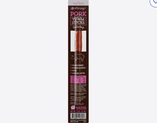 ETTA YUM STIKS- PORK