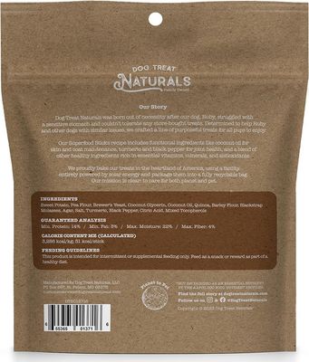 DOG TREAT NATURALS 10OZ  SUPERFOOD STICKS SWEET POTATO/QUINOA
