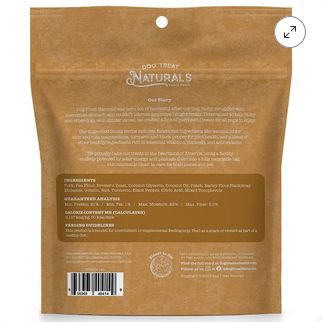 DOG TREAT NATURALS 10OZ SUPERFOOD STICKS PORK/PEACH