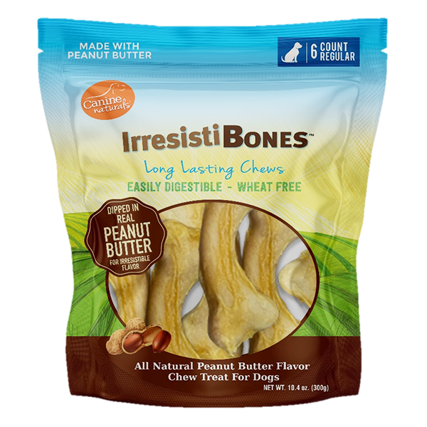 CANINE NATURALS 12 PACK IRRESISTI PEANUT BUTTER