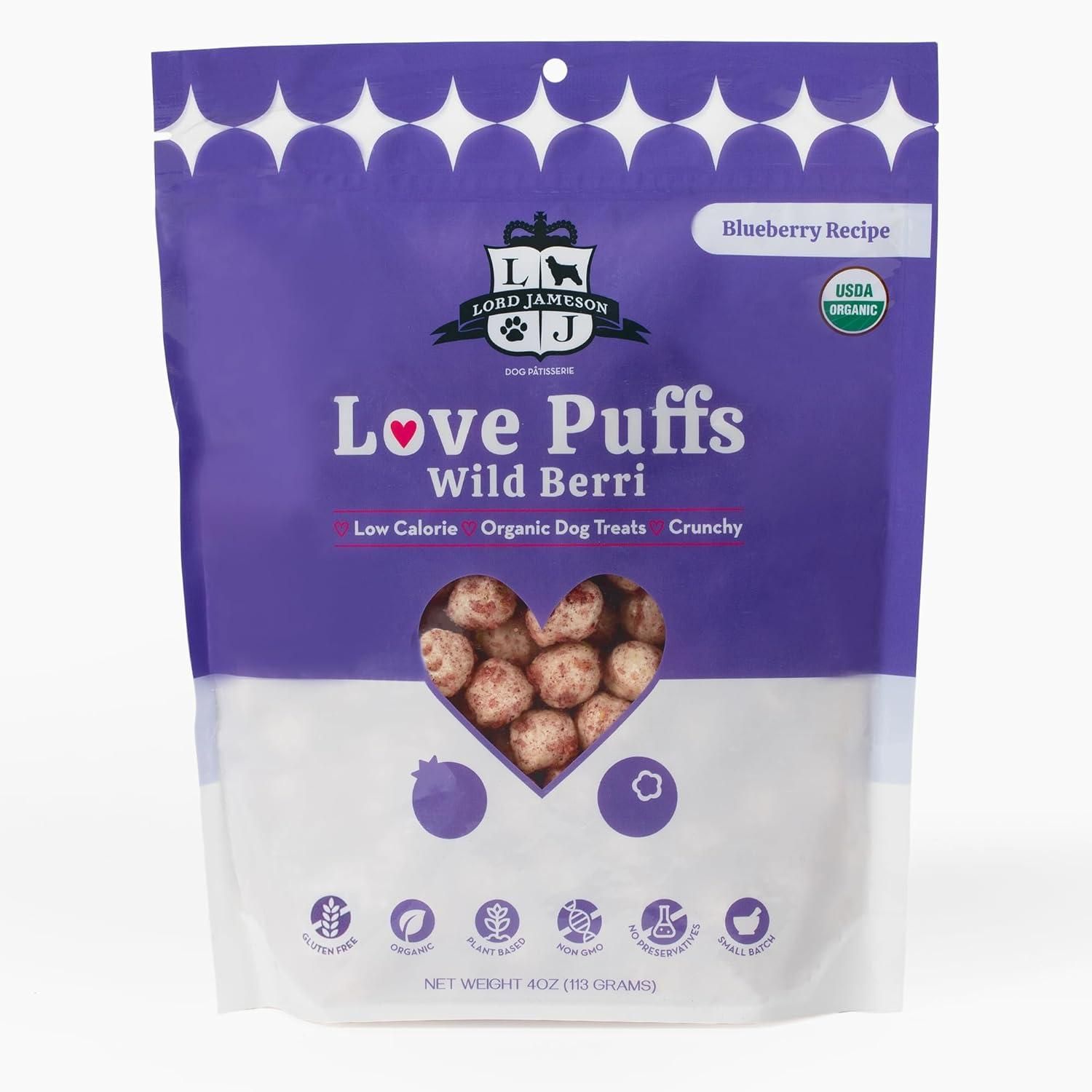 LORD JAMESON 4OZ LOVE PUFFS WILD BERRI
