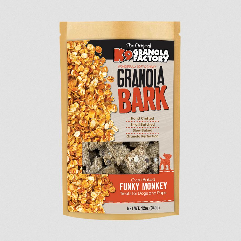 K9 GRANOLA 10OZ GRANOLA BARK FUNKY MONKEY